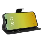 iPhone 15 Plus Flip Cover m. Kortholder – Sort - Billede 6