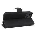iPhone 15 Plus Flip Cover m. Kortholder – Sort - Billede 5