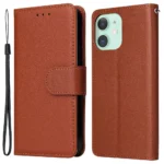 iPhone 11 Flip Cover m. Kortholder – Brun - Billede 5
