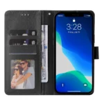 iPhone 13 Pro Max Flip Cover m. Kortholder – sort - Billede 2