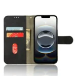 iPhone 16e Flip Cover m. Kortholder – Sort - Billede 3
