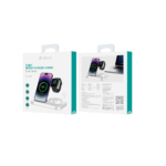 Devia trådløs oplader 3i1 Smart 15W hvid - Billede 2