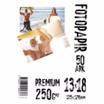 Papir, 13×18 250g Glossy Premium Foto papir