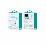 Devia oplader Smart PD 1x USB-C 1x USB 20W Hvid - Billede 2