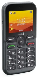 DORO Leva L10 2.4" 128MB Sort skrå
