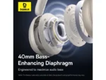 Baseus Bass 35 Max Wireless Headphones Twilight Grey - Billede 8