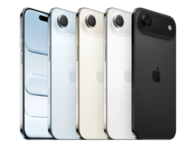 Apple iPhone Air alle farver