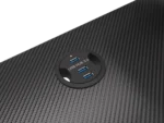 Genesis Holm 300 RGB Bord Stålramme Gaming