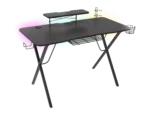 Genesis Holm 300 RGB Bord Stålramme Gaming