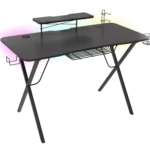 Genesis Holm 300 RGB Bord Stålramme Gaming
