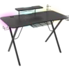 Genesis Holm 300 RGB Bord Stålramme Gaming