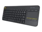 Logitech Wireless Touch Keyboard K400 Plus Tastatur Trådløs Nordisk - Billede 2