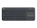 Logitech Wireless Touch Keyboard K400 Plus Tastatur Trådløs Nordisk - Billede 4