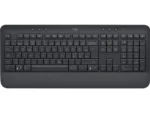 Trådløst full-size tastatur med nordisk layout, håndledsstøtte og behagelige taster. Bluetooth LE eller USB-modtager samt lang batteridrift.