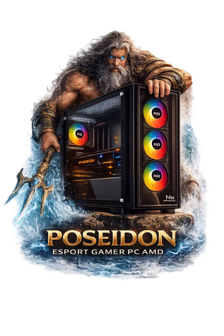 poseidon esport gamer pc amd