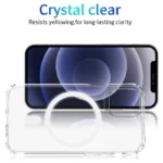 Clear Style Acrylic + TPU Case for iPhone 12/12 Pro Shockproof Cover