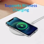 Clear Style Acrylic + TPU Case for iPhone 12/12 Pro Shockproof Cover