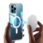 Transparent Magnetic Acrylic + TPU Combo Hybrid Cover for iPhone 13 Pro 6.1 inch