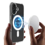 iPhone 16 Clear Case Compatible with MagSafe TPU+Acrylic Phone Cover