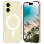 iPhone 16 Clear Case Compatible with MagSafe TPU+Acrylic Phone Cover