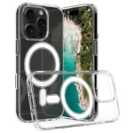 iPhone 16 Pro Case TPU+Acrylic Clear Phone Cover Compatible with MagSafe