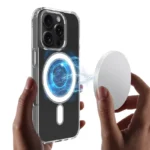 iPhone 16 Pro Case TPU+Acrylic Clear Phone Cover Compatible with MagSafe