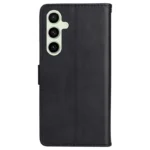 Samsung Galaxy S24 FE Kunstlæder Cover m. Pung – sort