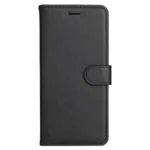 Samsung Galaxy S24 FE Kunstlæder Cover m. Pung – sort
