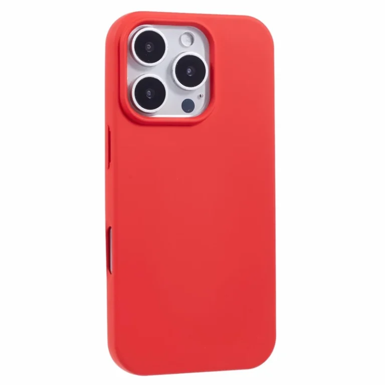 iPhone 16 Pro Max Case Arc Edge 2.0mm TPU Protective Phone Cover - Red