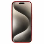 iPhone 16 Plus Case Arc Edge 2.0mm TPU Protective Phone Cover - Red