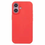 iPhone 16 Plus Case Arc Edge 2.0mm TPU Protective Phone Cover - Red