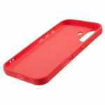 iPhone 16 Plus Case Arc Edge 2.0mm TPU Protective Phone Cover - Red