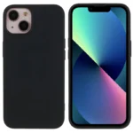 iPhone 13 mini 5.4 inch Cell Phone Case 2.0mm Thickness Anti-drop Protection Flexible TPU Back Cover - Black