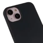 iPhone 13 mini 5.4 inch Cell Phone Case 2.0mm Thickness Anti-drop Protection Flexible TPU Back Cover - Black