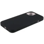 iPhone 13 mini 5.4 inch Cell Phone Case 2.0mm Thickness Anti-drop Protection Flexible TPU Back Cover - Black