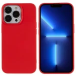 iPhone 13 Pro 6.1 inch Flexible TPU 2.0mm Phone Cover Scratch-resistant Protective Case - Red