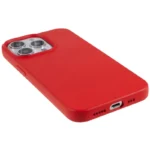 iPhone 13 Pro 6.1 inch Flexible TPU 2.0mm Phone Cover Scratch-resistant Protective Case - Red