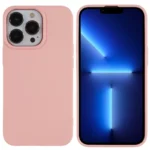 iPhone 13 Pro 6.1 inch Flexible TPU 2.0mm Phone Cover Scratch-resistant Protective Case - Pink