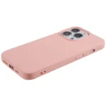 iPhone 13 Pro 6.1 inch Flexible TPU 2.0mm Phone Cover Scratch-resistant Protective Case - Pink
