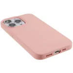 iPhone 13 Pro 6.1 inch Flexible TPU 2.0mm Phone Cover Scratch-resistant Protective Case - Pink