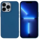 iPhone 13 Pro 6.1 inch Flexible TPU 2.0mm Phone Cover Scratch-resistant Protective Case - Blue