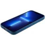 iPhone 13 Pro 6.1 inch Flexible TPU 2.0mm Phone Cover Scratch-resistant Protective Case - Blue