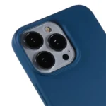 iPhone 13 Pro 6.1 inch Flexible TPU 2.0mm Phone Cover Scratch-resistant Protective Case - Blue