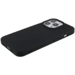 iPhone 13 Pro 6.1 inch Flexible TPU 2.0mm Phone Cover Scratch-resistant Protective Case - Black