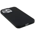 iPhone 13 Pro 6.1 inch Flexible TPU 2.0mm Phone Cover Scratch-resistant Protective Case - Black