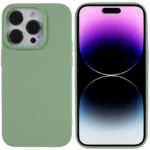 2.0mm Thickness Anti-drop TPU Case for iPhone 14 Pro, Scratch-resistant Phone Cover - Green