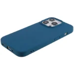 2.0mm Thickness Anti-drop TPU Case for iPhone 14 Pro, Scratch-resistant Phone Cover - Blue