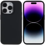 2.0mm Thickness Anti-drop TPU Case for iPhone 14 Pro, Scratch-resistant Phone Cover - Black