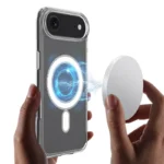 iPhone Air Clear Phone Case Compatible with MagSafe TPU+Acrylic Back Cover - Clear