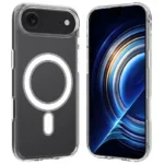 iPhone Air Clear Phone Case Compatible with MagSafe TPU+Acrylic Back Cover - Clear